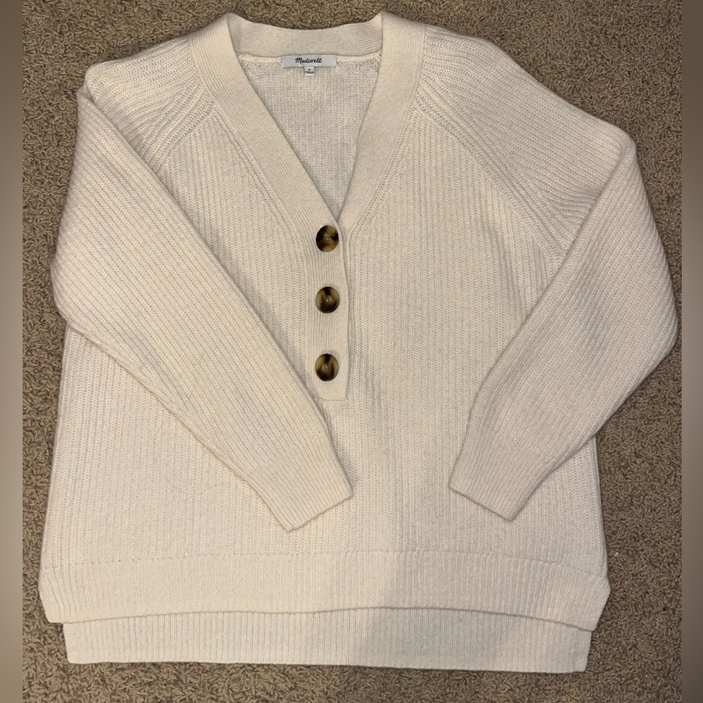 MADEWELL Ribbed Lyle Sweater - Picture 2 of 4